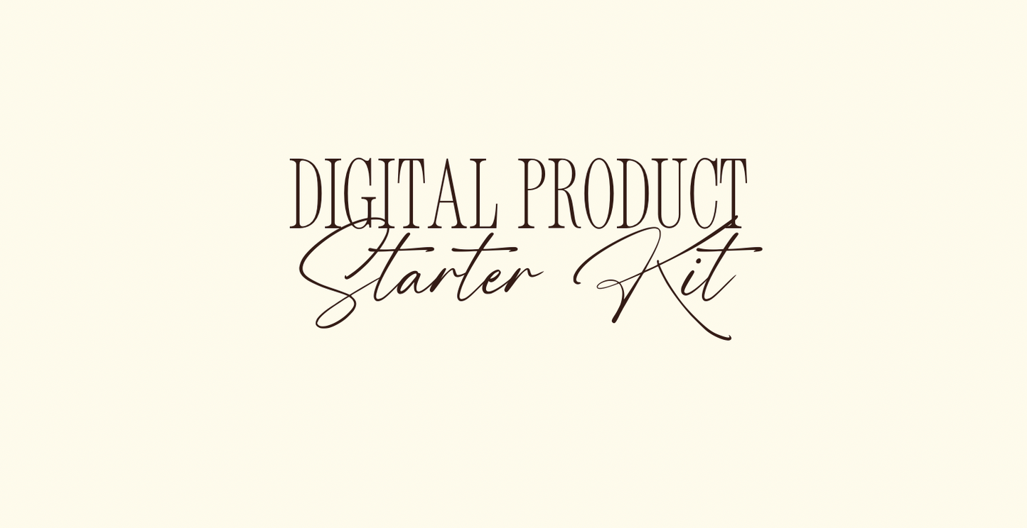 Digital Product Starter Kit