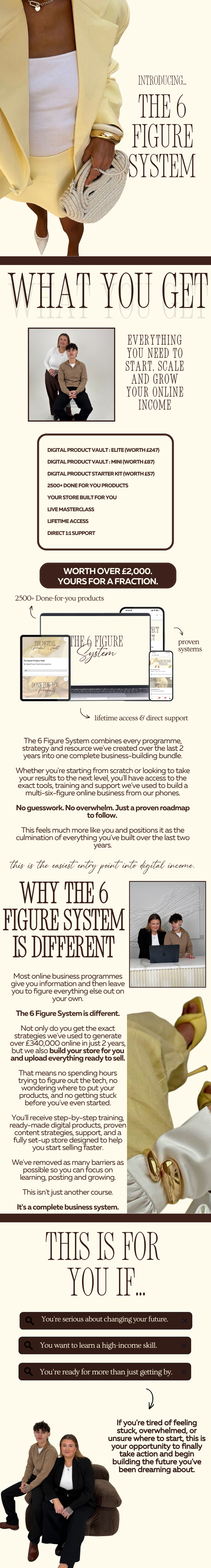 The 6 Figure System